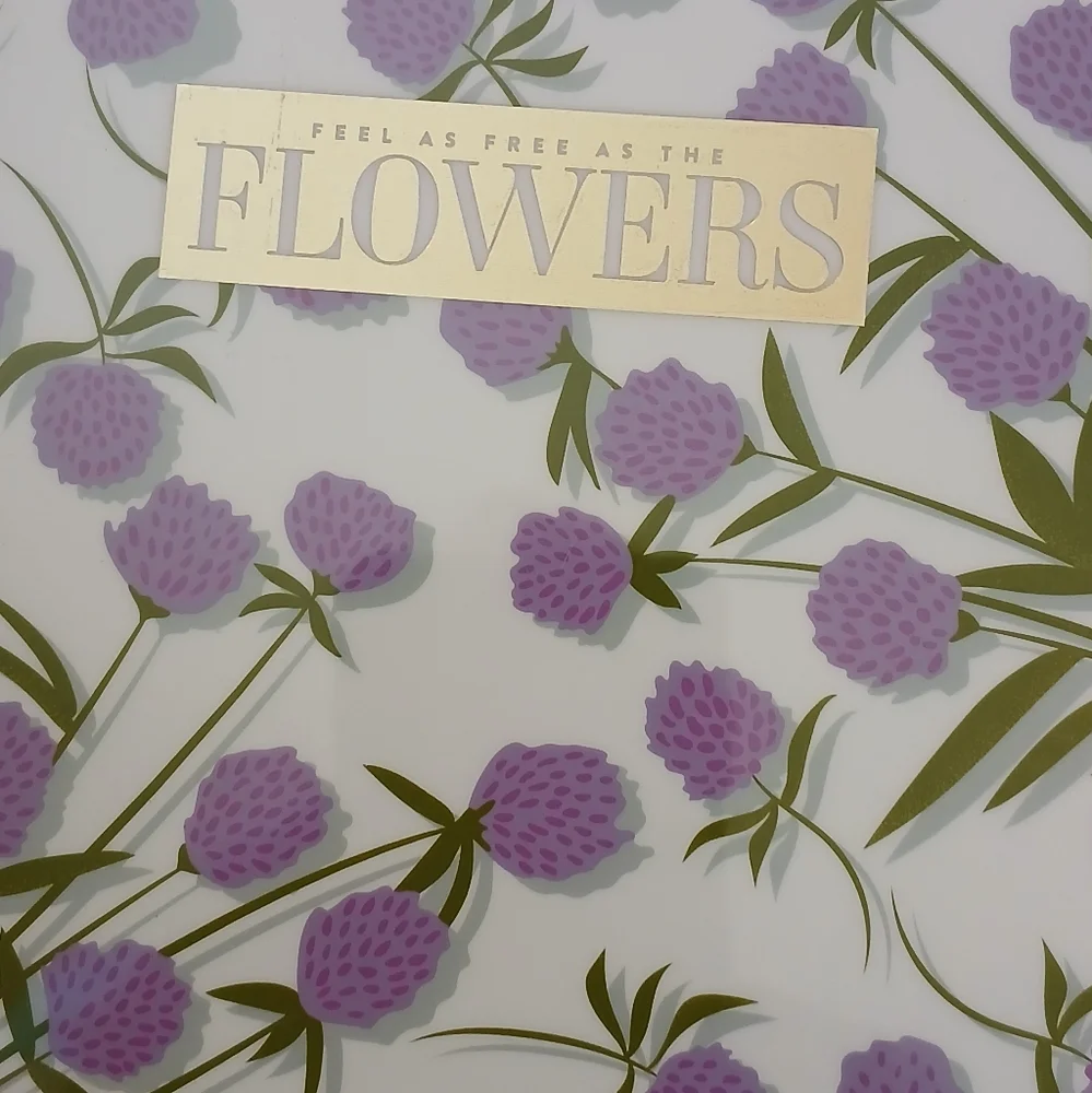 The Happy Planner classic sized cover and dashboards Feel as Free as the Flowers
